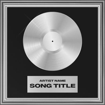 Platinum record plaque